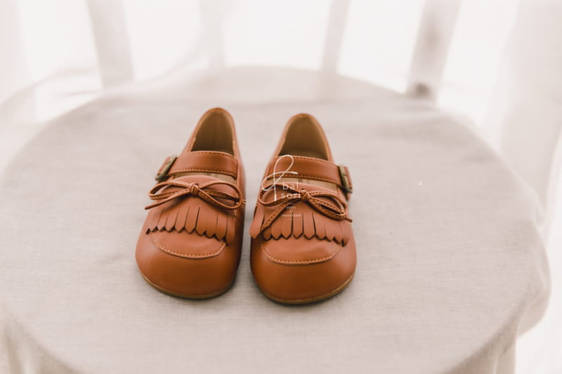 BABYZZAM - Korean Children Fashion - #Kfashion4kids - Mustache Ribbon Flats - 7
