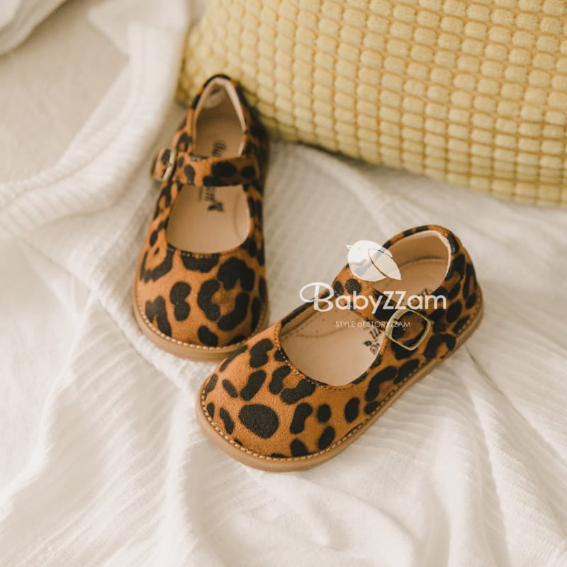 BABYZZAM - Korean Children Fashion - #Kfashion4kids - Circle Tiger Flats - 10