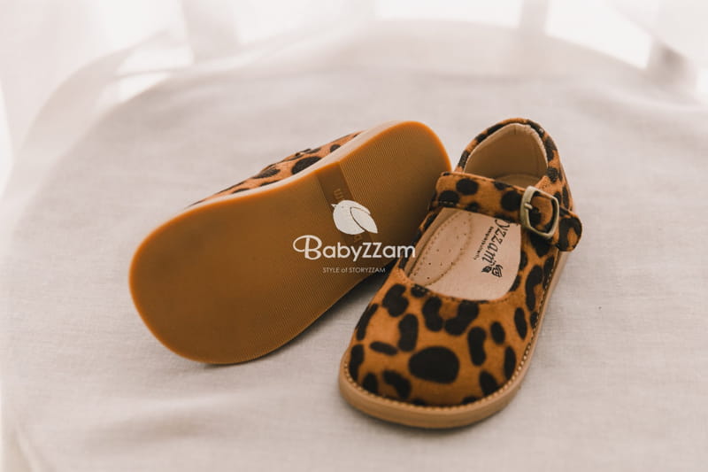 BABYZZAM - Korean Children Fashion - #Kfashion4kids - Circle Tiger Flats - 6