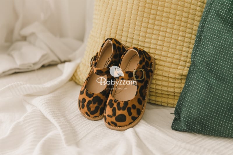 BABYZZAM - Korean Children Fashion - #Kfashion4kids - Circle Tiger Flats - 8