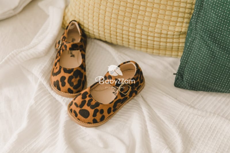 BABYZZAM - Korean Children Fashion - #Kfashion4kids - Circle Tiger Flats - 9