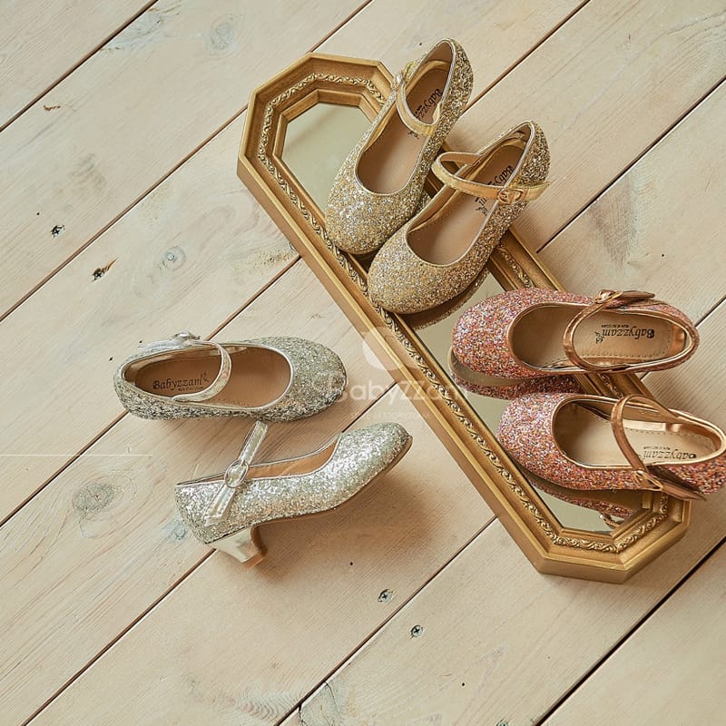 BABYZZAM - Korean Children Fashion - #Kfashion4kids - Glitter Flats - 12