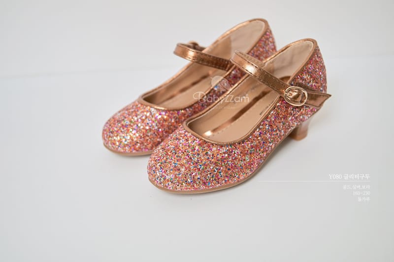 BABYZZAM - Korean Children Fashion - #Kfashion4kids - Glitter Flats - 4