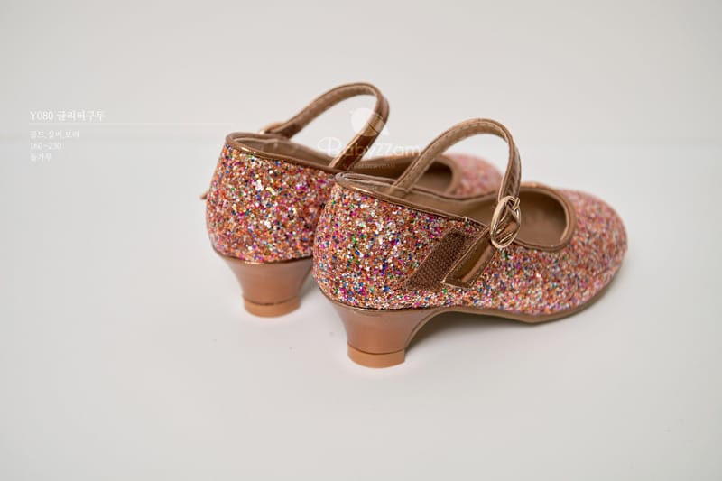 BABYZZAM - Korean Children Fashion - #Kfashion4kids - Glitter Flats - 7