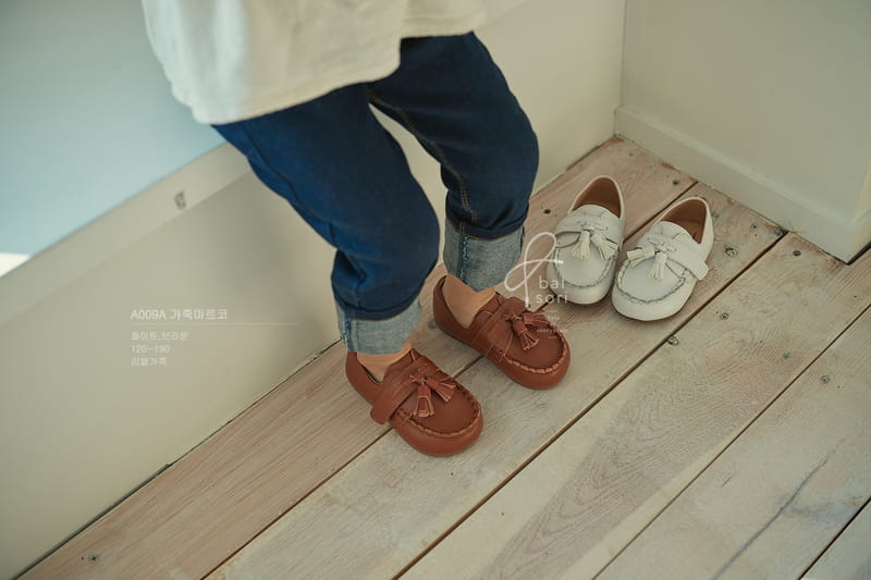 BABYZZAM - Korean Children Fashion - #Kfashion4kids - Leather Marco Loafer - 2