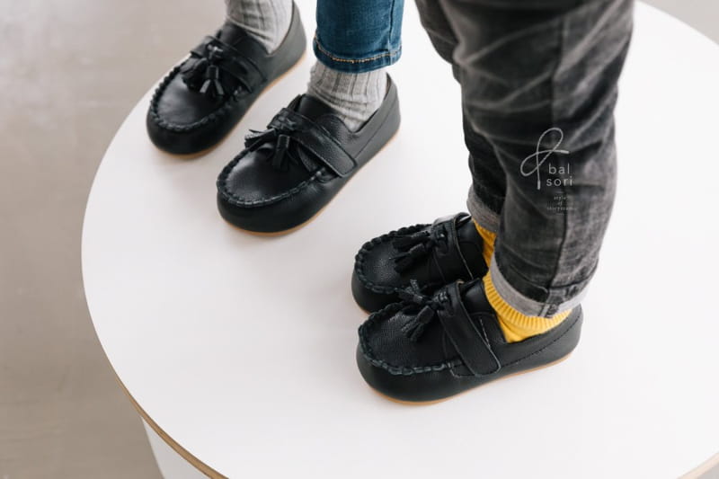 BABYZZAM - Korean Children Fashion - #Kfashion4kids - Leather Marco Loafer - 3