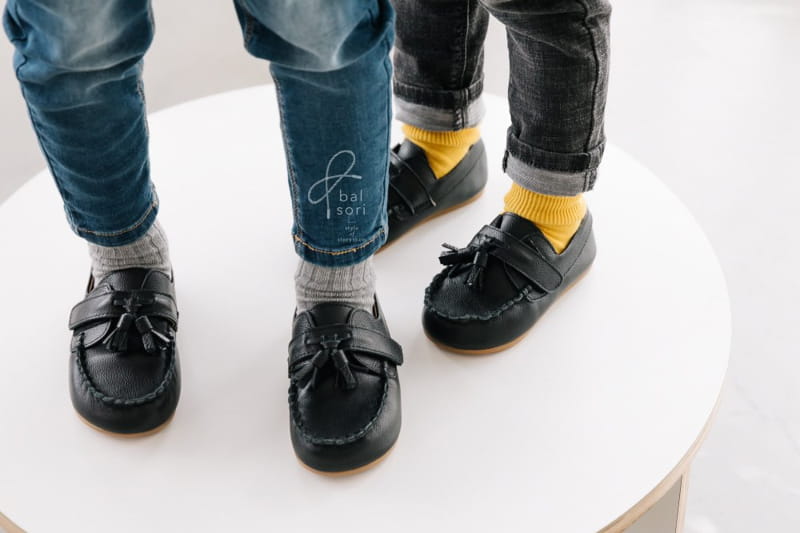 BABYZZAM - Korean Children Fashion - #Kfashion4kids - Leather Marco Loafer - 5