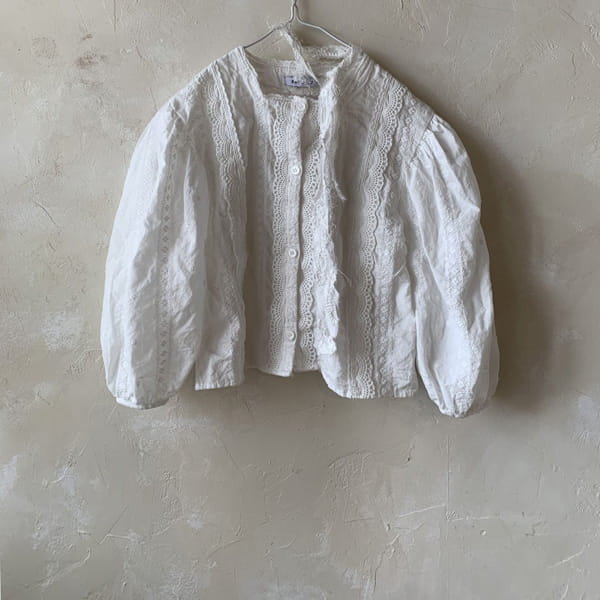 BANANA J - Korean Children Fashion - #Kfashion4kids - Adult Rose Blouse - 2