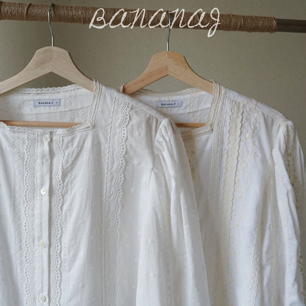 BANANA J - Korean Children Fashion - #Kfashion4kids - Adult Rose Blouse - 7