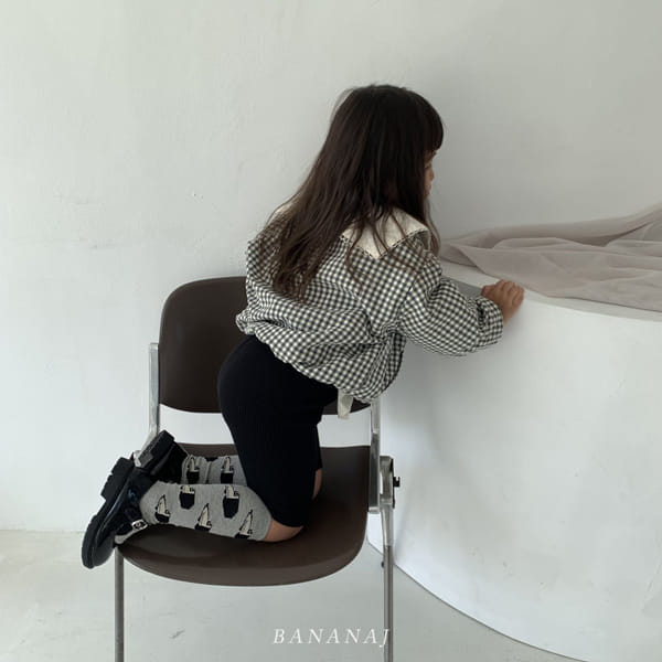 BANANA J - Korean Children Fashion - #Kfashion4kids - Waffle Span Leggings - 4
