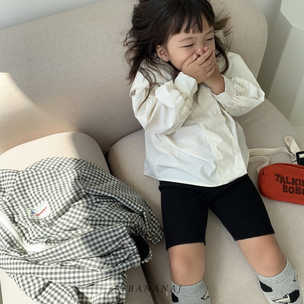 BANANA J - Korean Children Fashion - #Kfashion4kids - Waffle Span Leggings - 8
