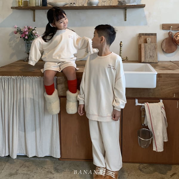 BANANA J - Korean Children Fashion - #Kfashion4kids - Stitch Half Pants