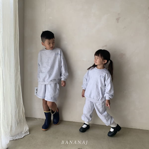 BANANA J - Korean Children Fashion - #Kfashion4kids - Stitch Top Bottom Set - 10