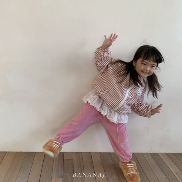 BANANA J - Korean Children Fashion - #Kfashion4kids - Checony Jumper