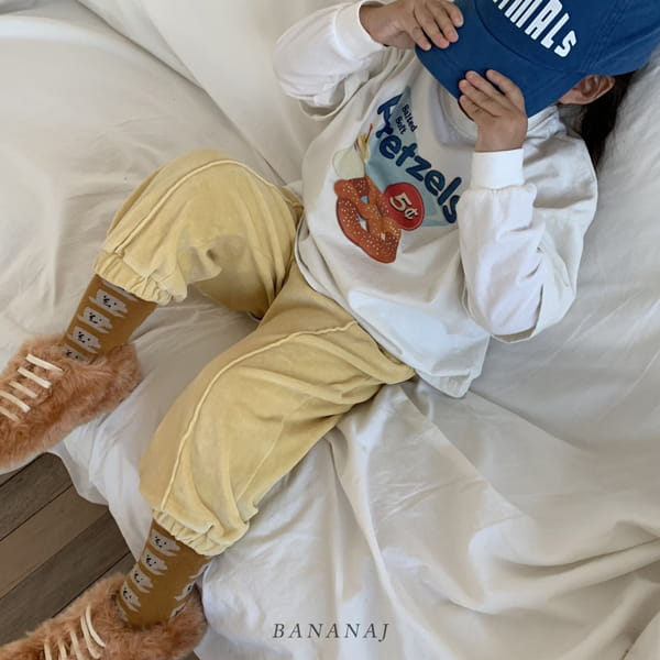 BANANA J - Korean Children Fashion - #Kfashion4kids - Pretzels Tee - 6