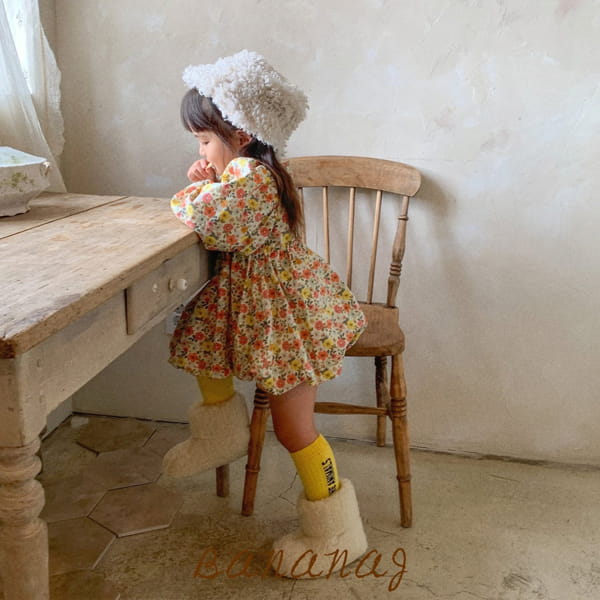 BANANA J - Korean Children Fashion - #Kfashion4kids - Pumpkin One-piece - 2
