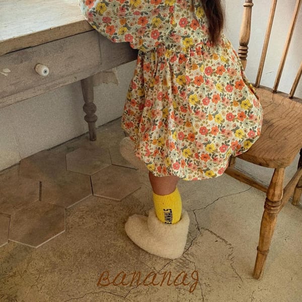 BANANA J - Korean Children Fashion - #Kfashion4kids - Pumpkin One-piece - 3