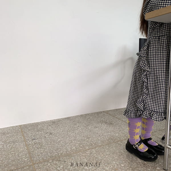 BANANA J - Korean Children Fashion - #Kfashion4kids - March Check One-piece - 5