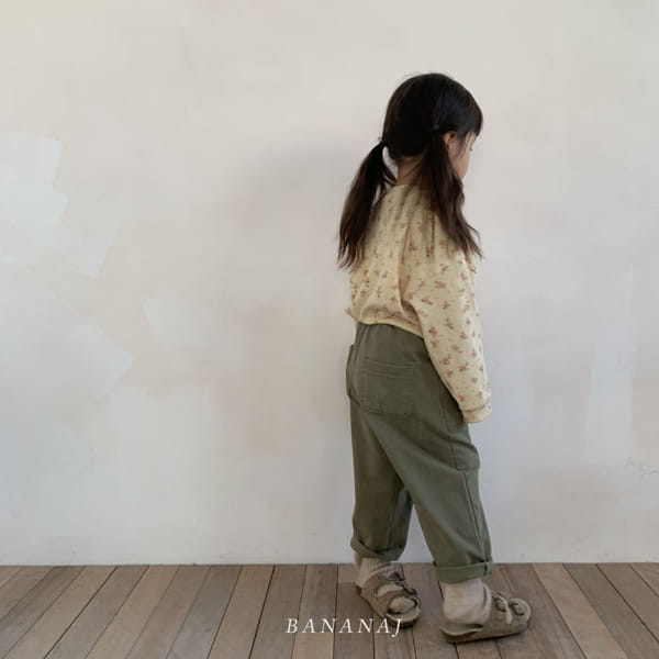 BANANA J - Korean Children Fashion - #Kfashion4kids - Flower Tee - 12