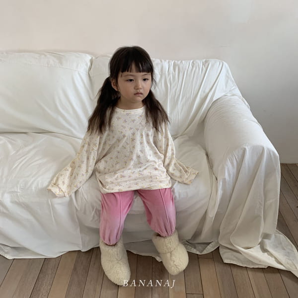 BANANA J - Korean Children Fashion - #Kfashion4kids - Flower Tee - 3