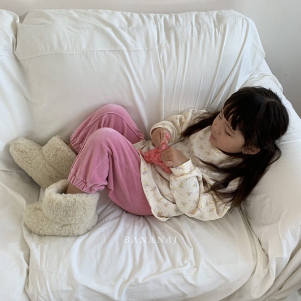 BANANA J - Korean Children Fashion - #Kfashion4kids - Flower Tee - 6