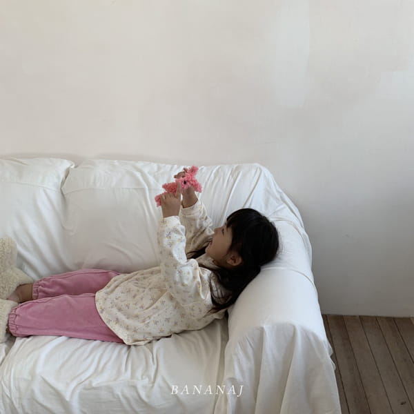 BANANA J - Korean Children Fashion - #Kfashion4kids - Flower Tee - 7
