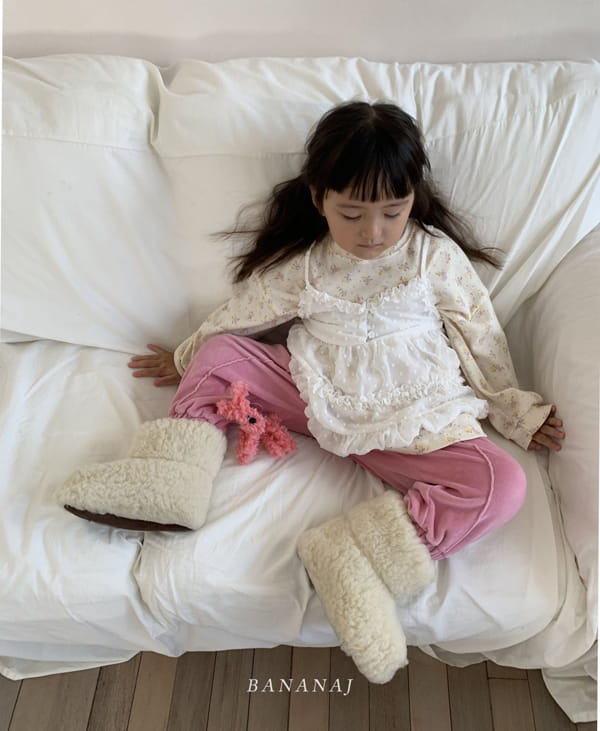 BANANA J - Korean Children Fashion - #Kfashion4kids - Flower Tee - 9