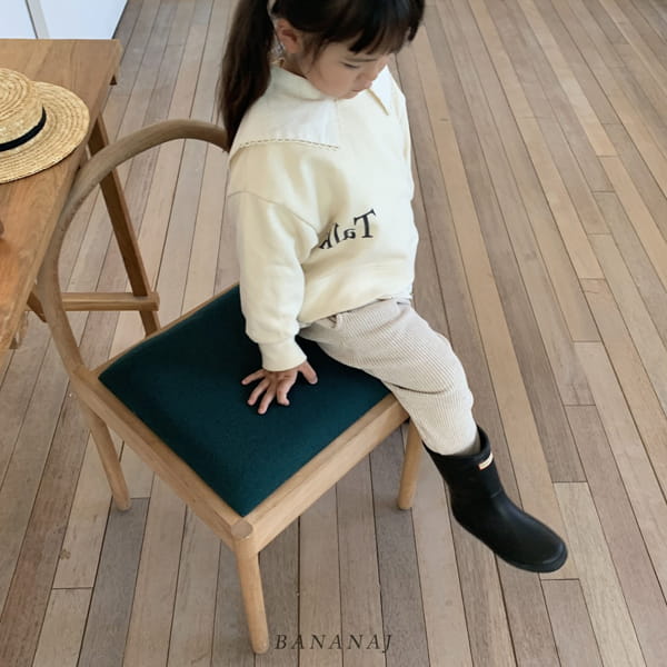 BANANA J - Korean Children Fashion - #Kfashion4kids - Talk Sweatshirt - 2