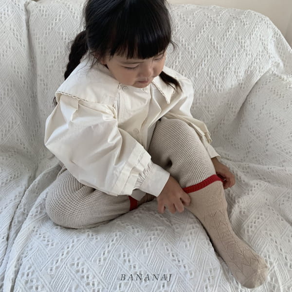 BANANA J - Korean Children Fashion - #Kfashion4kids - Label Blouse - 2