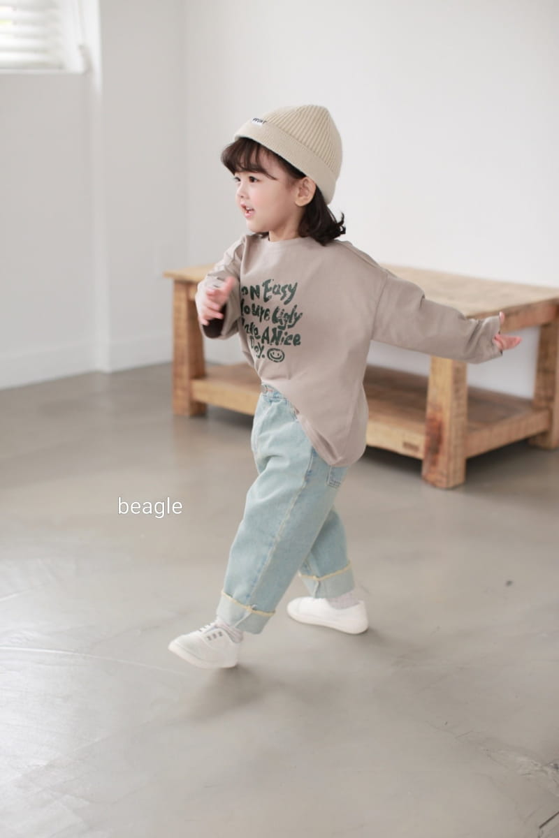 BEAGLE - Korean Children Fashion - #Kfashion4kids - Gogo Cutting Denim Pants - 10