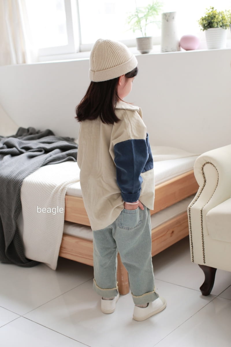BEAGLE - Korean Children Fashion - #Kfashion4kids - Gogo Cutting Denim Pants - 8