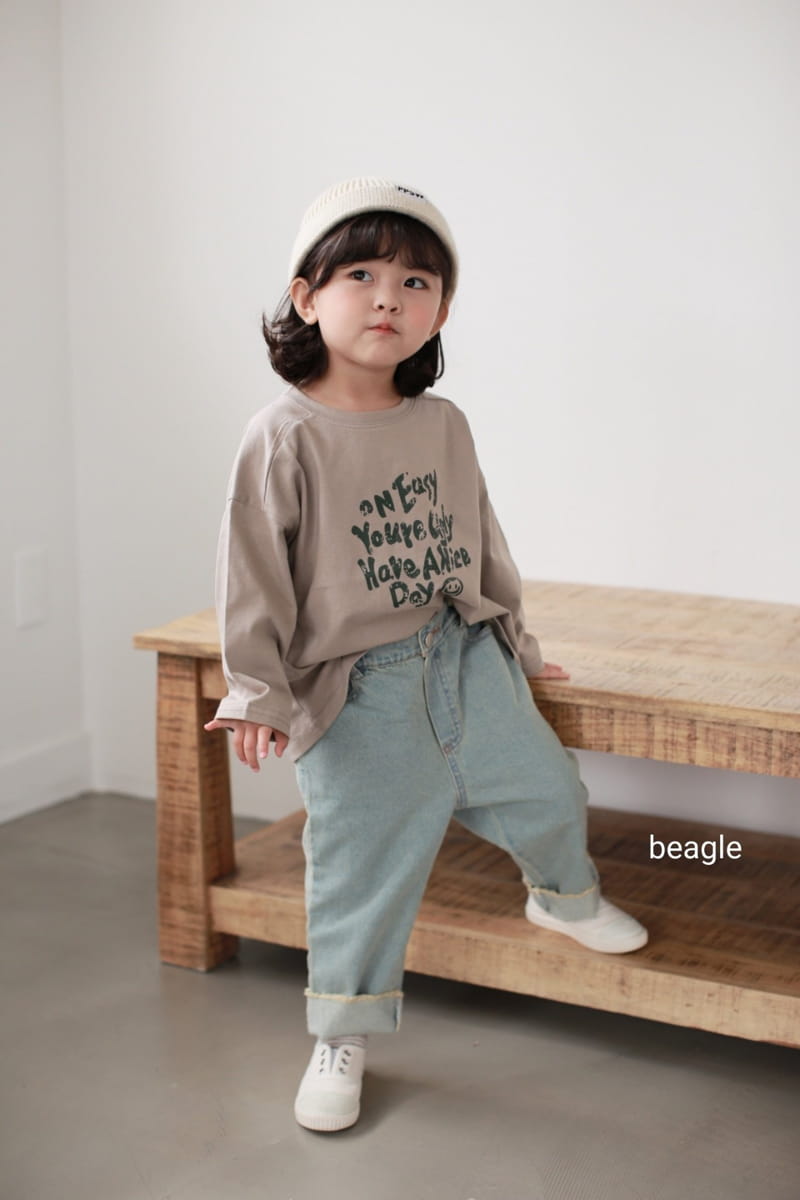BEAGLE - Korean Children Fashion - #Kfashion4kids - Gogo Cutting Denim Pants - 9