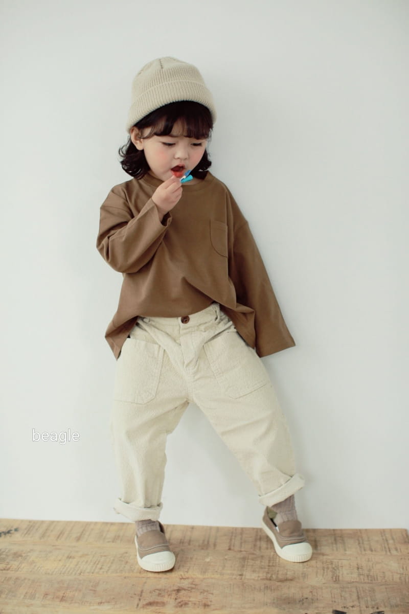BEAGLE - Korean Children Fashion - #Kfashion4kids - Daily Span Corduroy Pants - 2