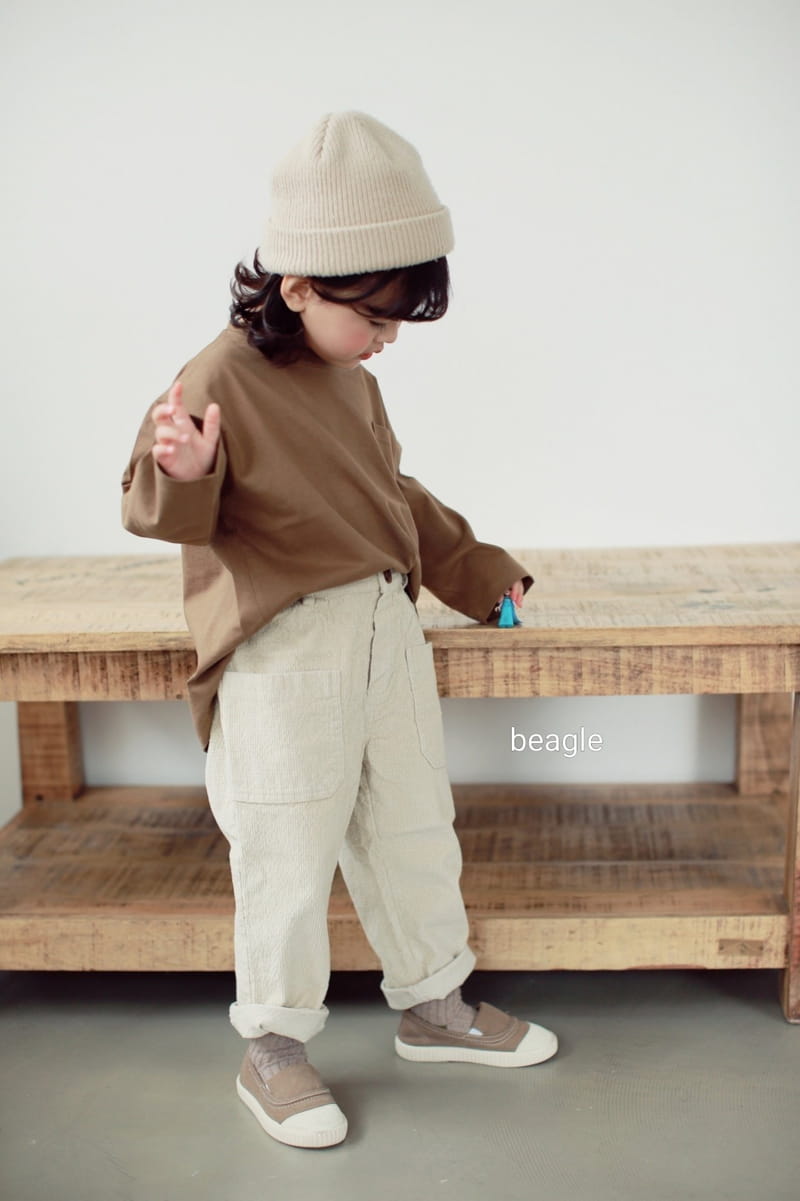 BEAGLE - Korean Children Fashion - #Kfashion4kids - Daily Span Corduroy Pants - 4