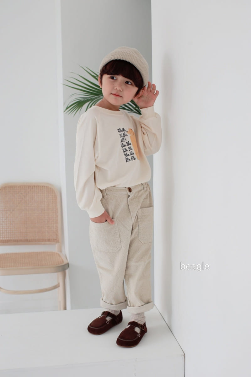 BEAGLE - Korean Children Fashion - #Kfashion4kids - Daily Span Corduroy Pants - 8