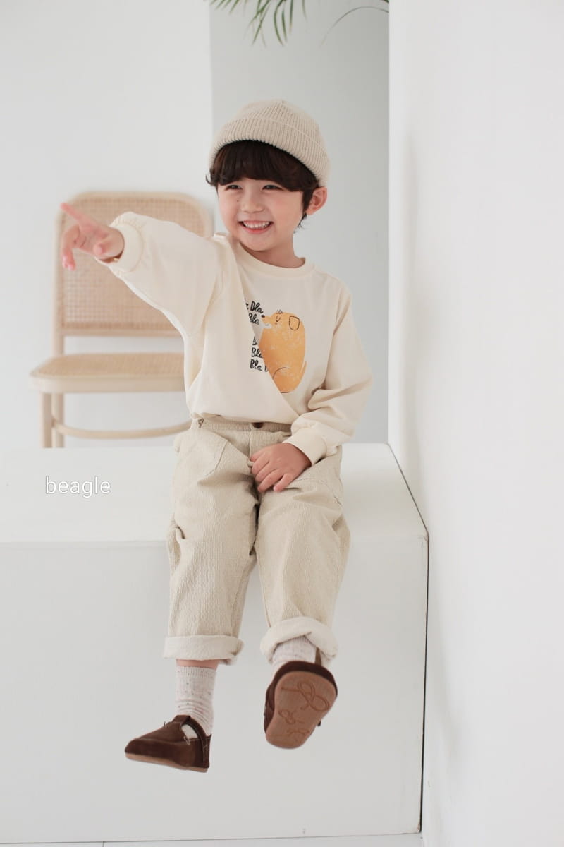 BEAGLE - Korean Children Fashion - #Kfashion4kids - Daily Span Corduroy Pants - 9