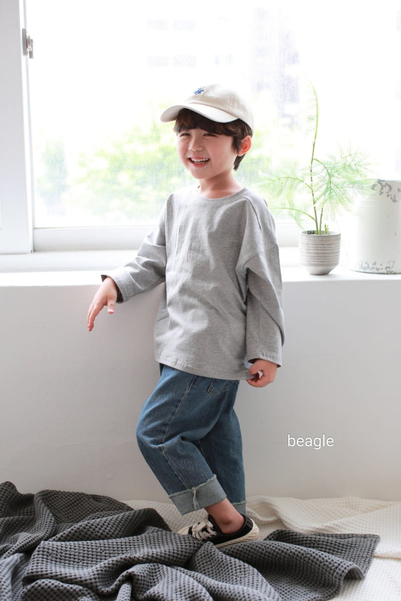 BEAGLE - Korean Children Fashion - #Kfashion4kids - Love Print Tee - 11