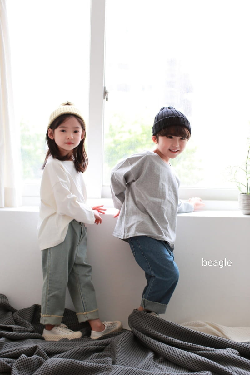 BEAGLE - Korean Children Fashion - #Kfashion4kids - Love Print Tee - 3