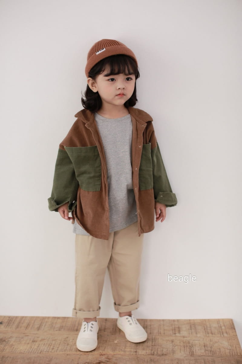 BEAGLE - Korean Children Fashion - #Kfashion4kids - Love Print Tee - 9