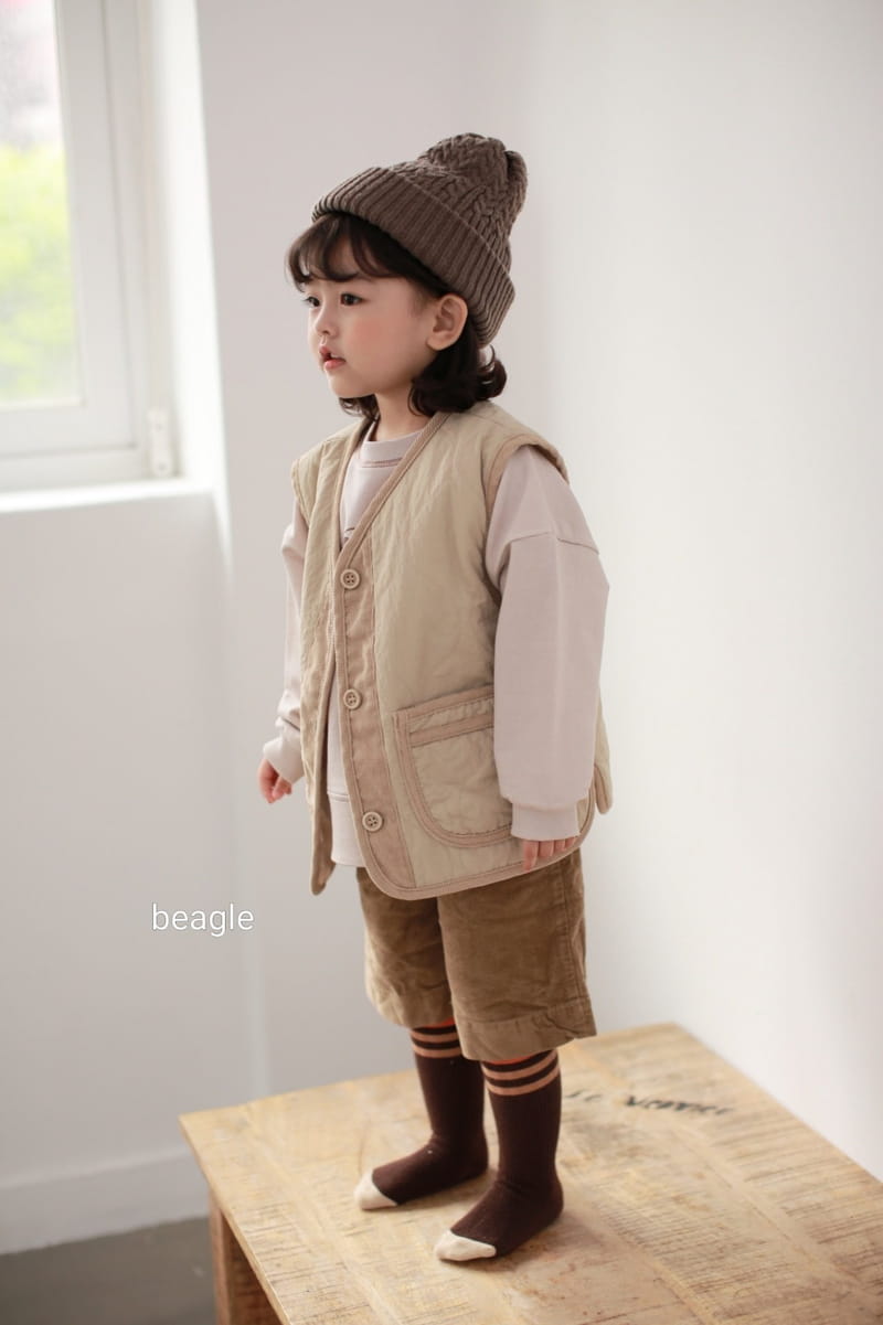BEAGLE - Korean Children Fashion - #Kfashion4kids - Muffin Span Corduory Half Pants - 11