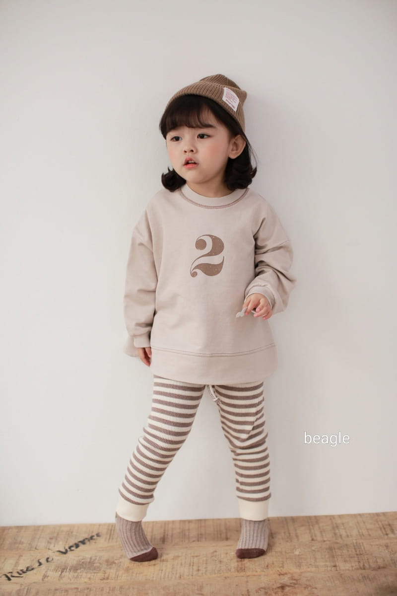 BEAGLE - Korean Children Fashion - #Kfashion4kids - Best Pigment Sweatshirt - 7
