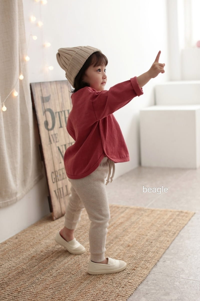 BEAGLE - Korean Children Fashion - #Kfashion4kids - Sugar Waffle Pants - 12