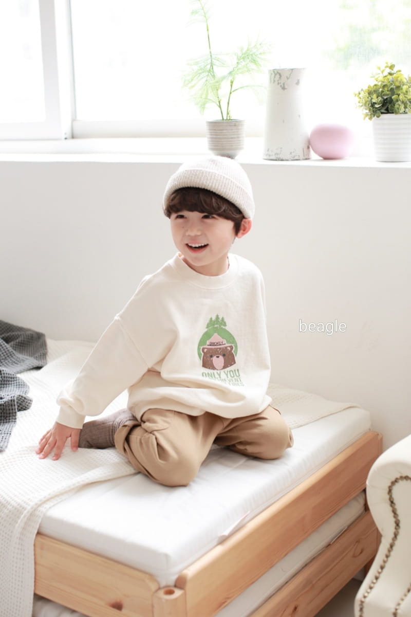 BEAGLE - Korean Children Fashion - #Kfashion4kids - Smocky Bear Sweatshirt - 11