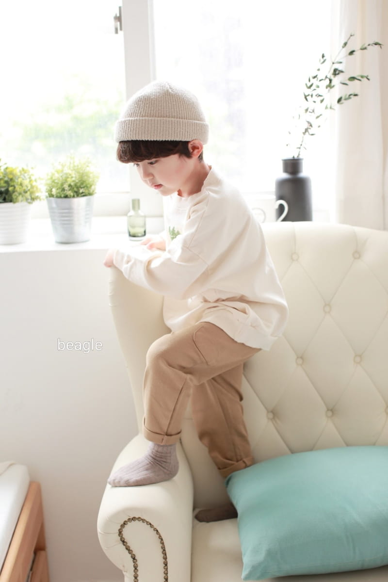 BEAGLE - Korean Children Fashion - #Kfashion4kids - Smocky Bear Sweatshirt - 12