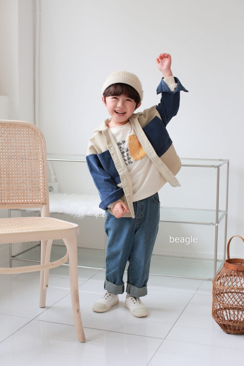 BEAGLE - Korean Children Fashion - #Kfashion4kids - Corduroy Colored Shirt - 10