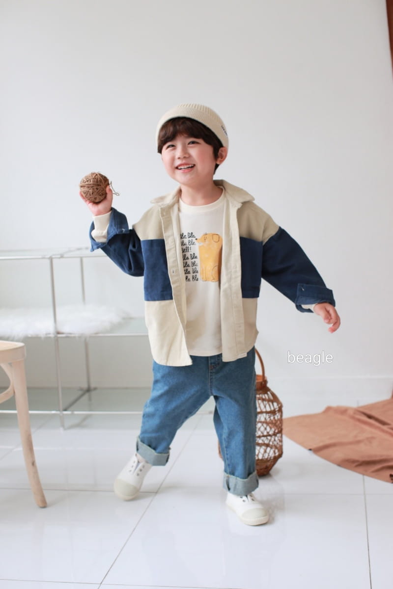 BEAGLE - Korean Children Fashion - #Kfashion4kids - Corduroy Colored Shirt - 12