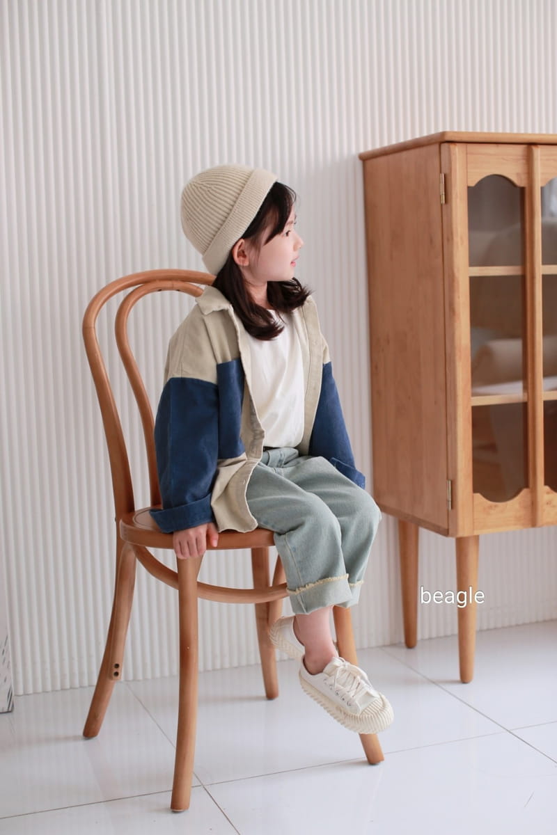 BEAGLE - Korean Children Fashion - #Kfashion4kids - Corduroy Colored Shirt - 6