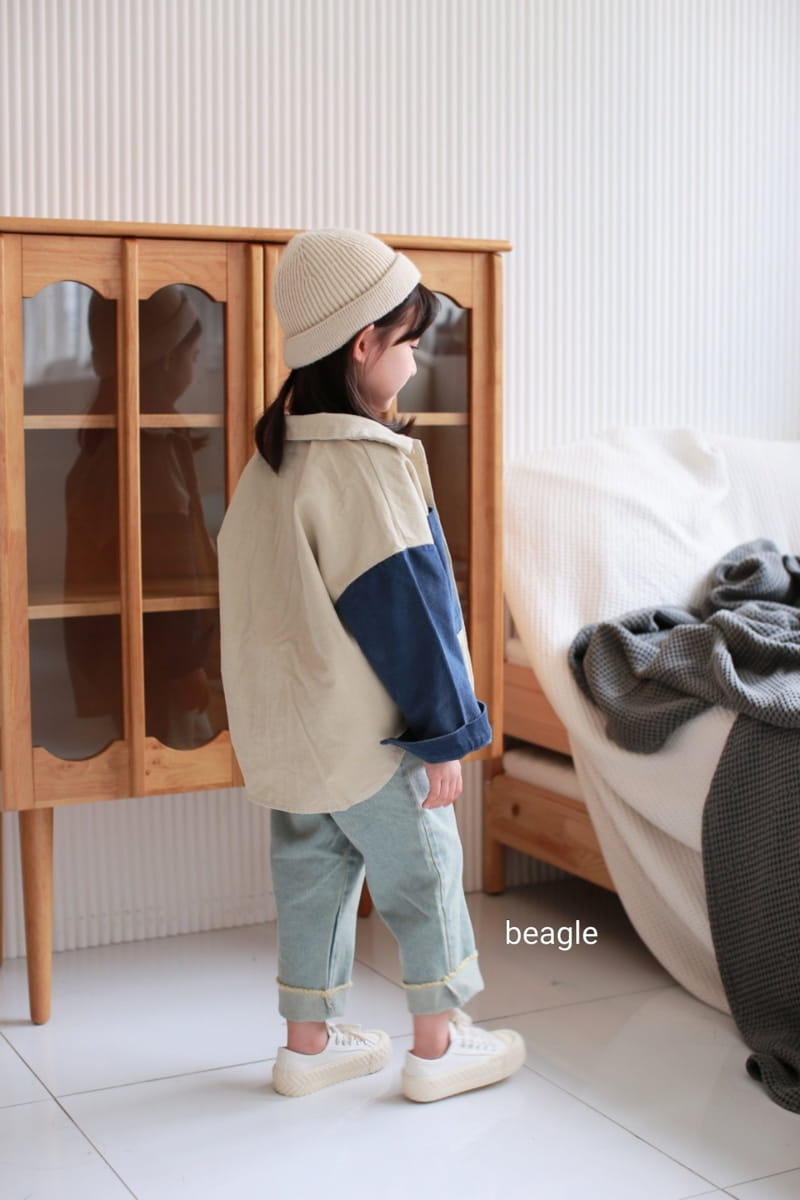BEAGLE - Korean Children Fashion - #Kfashion4kids - Corduroy Colored Shirt - 7