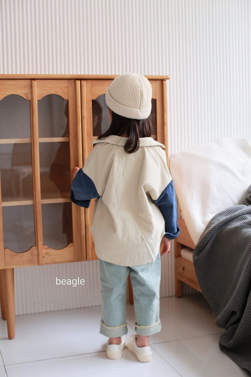 BEAGLE - Korean Children Fashion - #Kfashion4kids - Corduroy Colored Shirt - 8