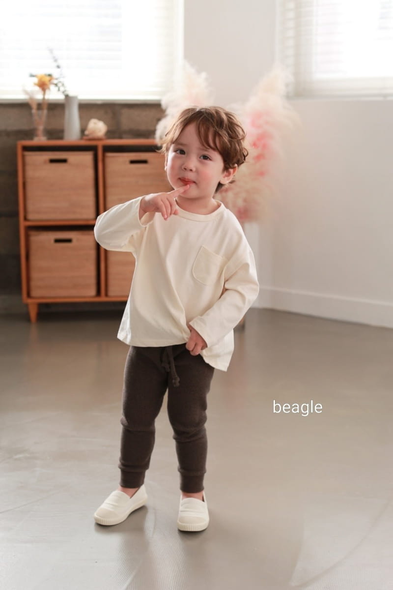 BEAGLE - Korean Children Fashion - #Kfashion4kids - Today Pocket Tee - 10